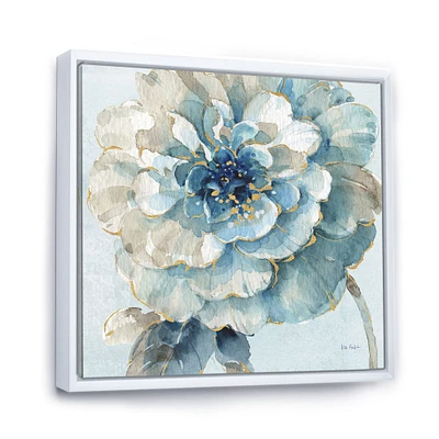 Indigold Watercolour Flower II  Canvas Wall Art Print