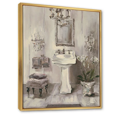 Toile « French Bathroom Vintage II »