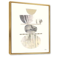 BalanceAbstract Neutral II Wall Art