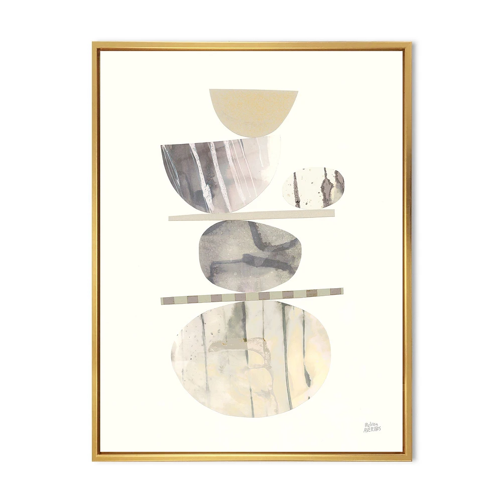 BalanceAbstract Neutral II Wall Art