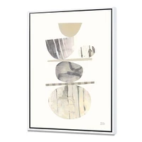 BalanceAbstract Neutral II Wall Art