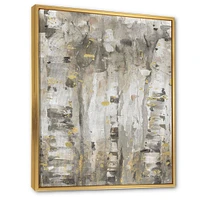 The Modern Grey Forest Wall Art