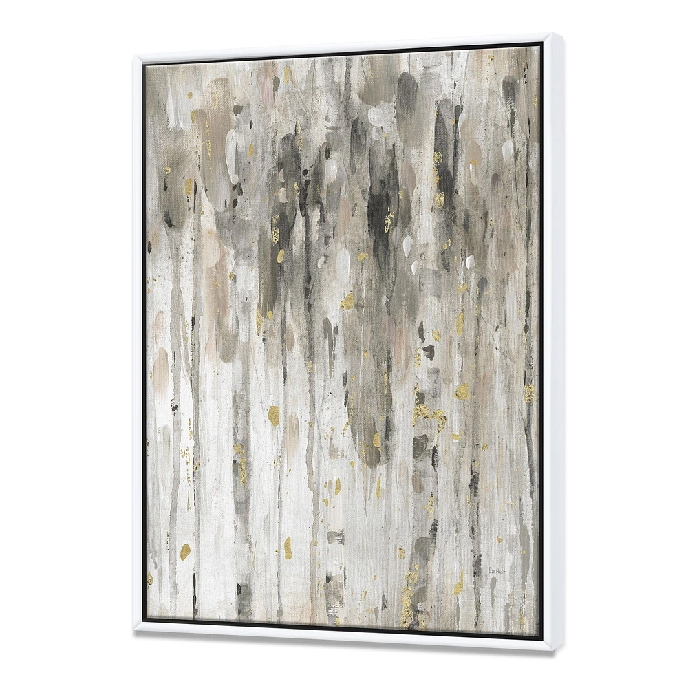 The Modern Grey Forest IV  Wall Art