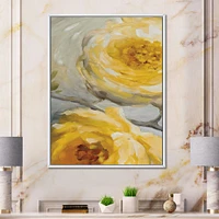 Sunshine Yellow Flower III  Wall Art