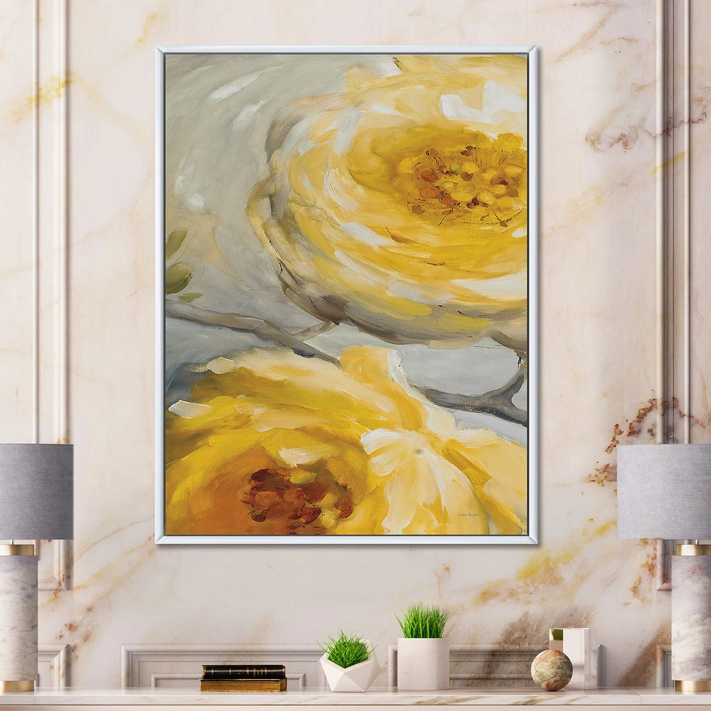 Sunshine Yellow Flower III  Wall Art