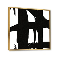 Black & White Crossing Paths II Wall Art