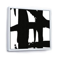 Black & White Crossing Paths II Wall Art