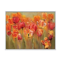 Toile « Red Tulips »