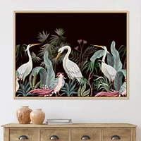 Chinoiserie with Birds and Peonies III  Wall Art