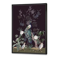 Chinoiserie with Birds and Peonies V  Wall Art