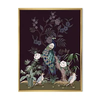 Chinoiserie with Birds and Peonies V  Wall Art