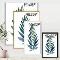 Tropical Green Leaf  Wall Art
