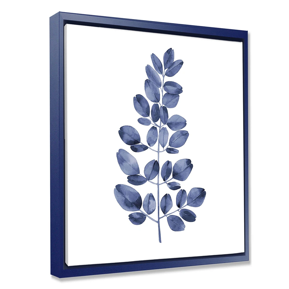 Navy Blue Eucalyptus II  Wall Art