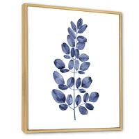 Navy Blue Eucalyptus II  Wall Art