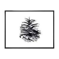 Toile « Conifer Cone Monochrome