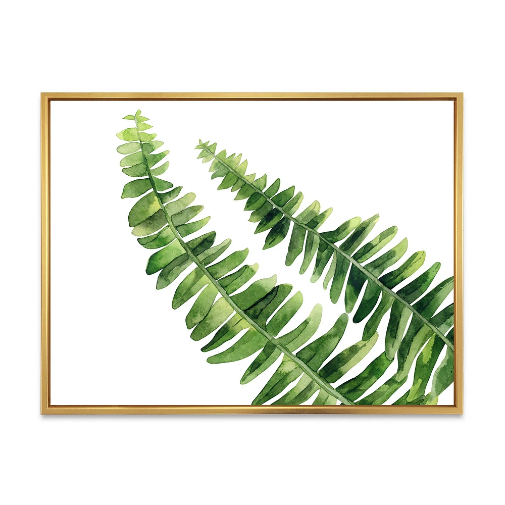 Toile « Fern Leaves Detail I