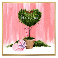 Toile « Heart Shaped Valentine House Plant