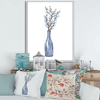 Bunch of Blue Willow Twigs II  Wall Art