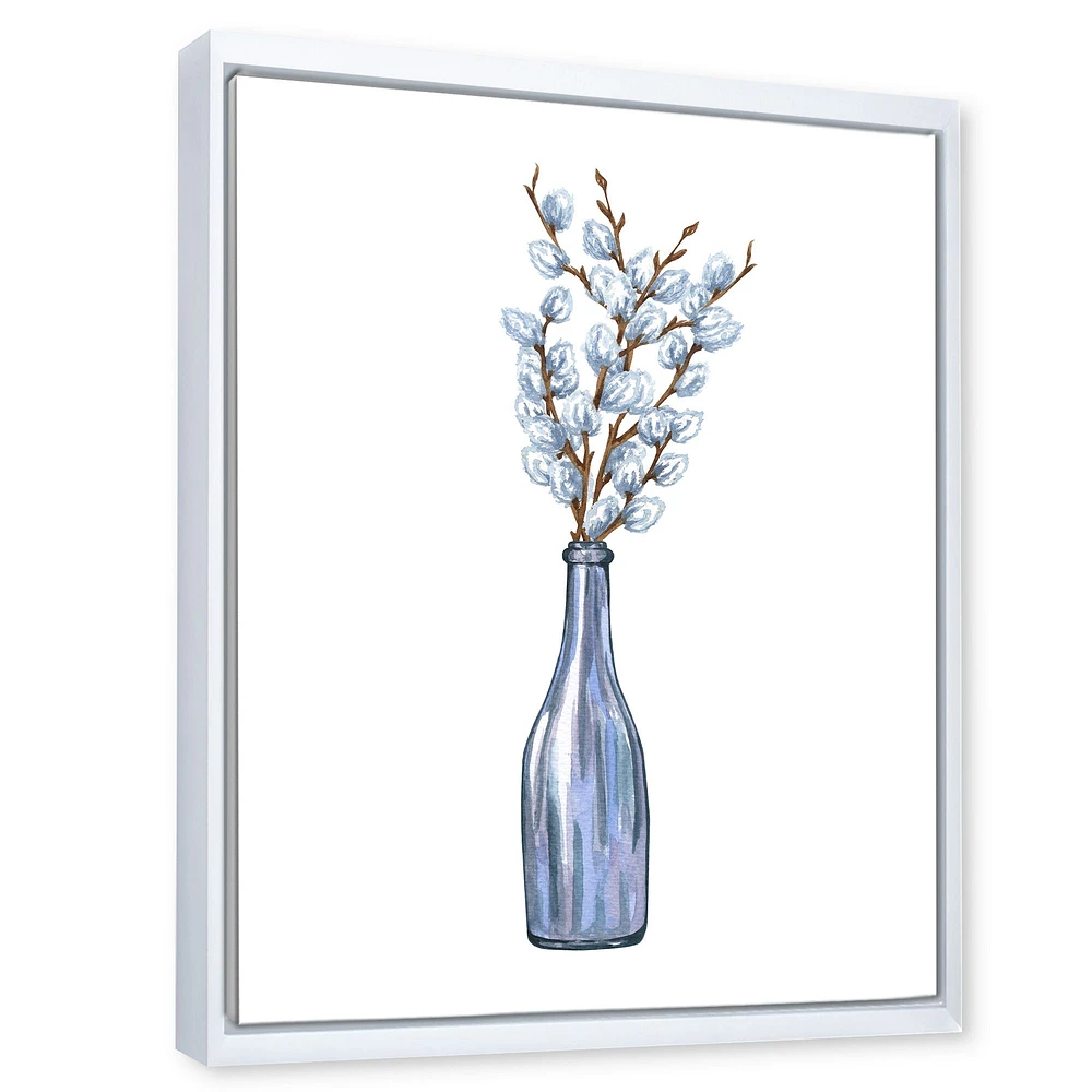 Bunch of Blue Willow Twigs II  Wall Art