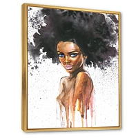 Portrait of African American Woman VII  Wall Art