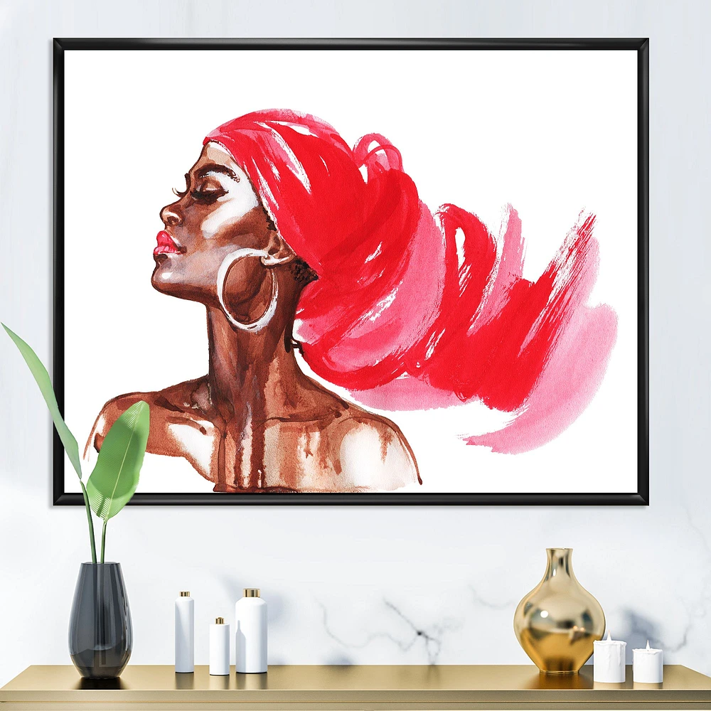 Portrait of African American Woman IX  Wall Art