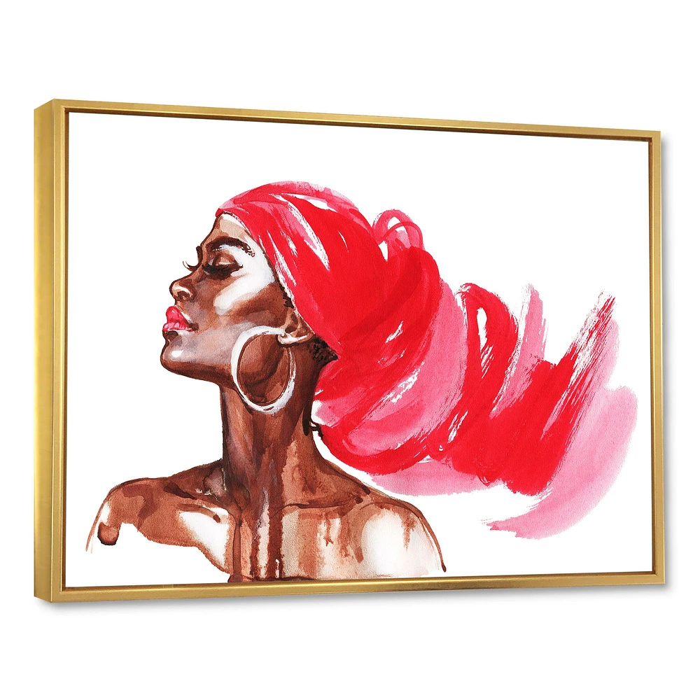 Portrait of African American Woman IX  Wall Art