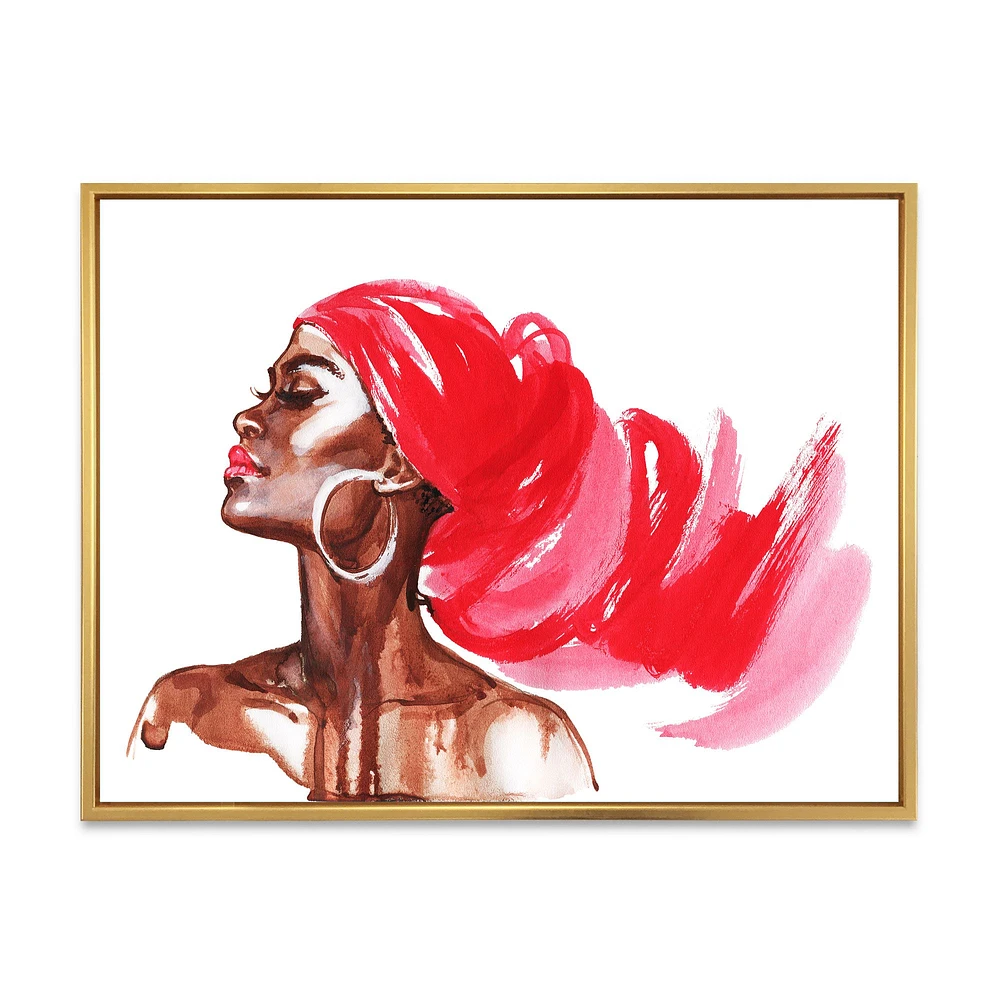 Portrait of African American Woman IX  Wall Art