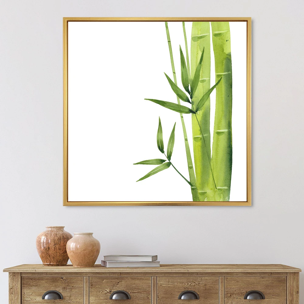 Bamboo Branches The Forest V  Wall Art