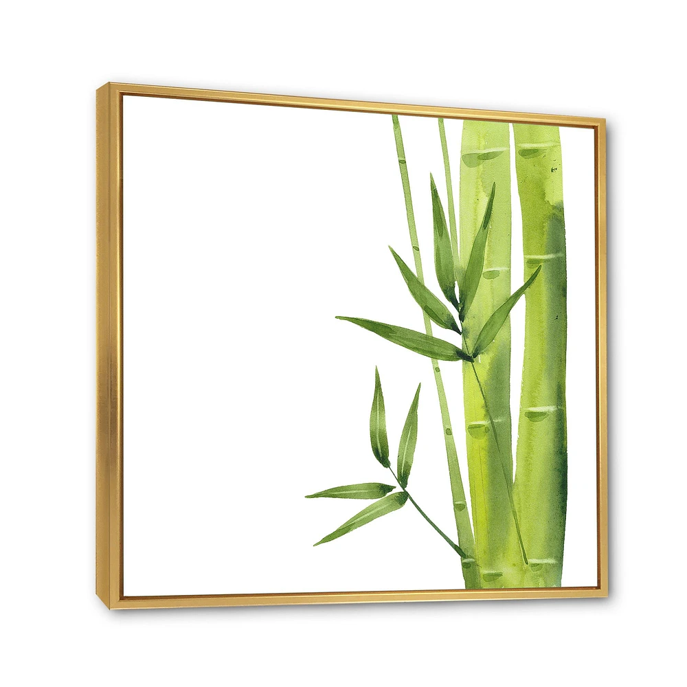 Bamboo Branches The Forest V  Wall Art