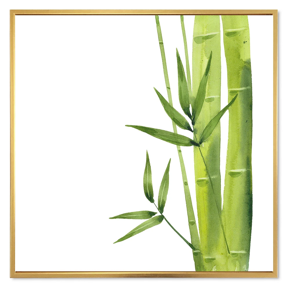 Bamboo Branches The Forest V  Wall Art