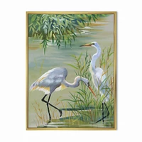 Toile « Heron Birds I »