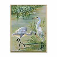 Toile « Heron Birds I »