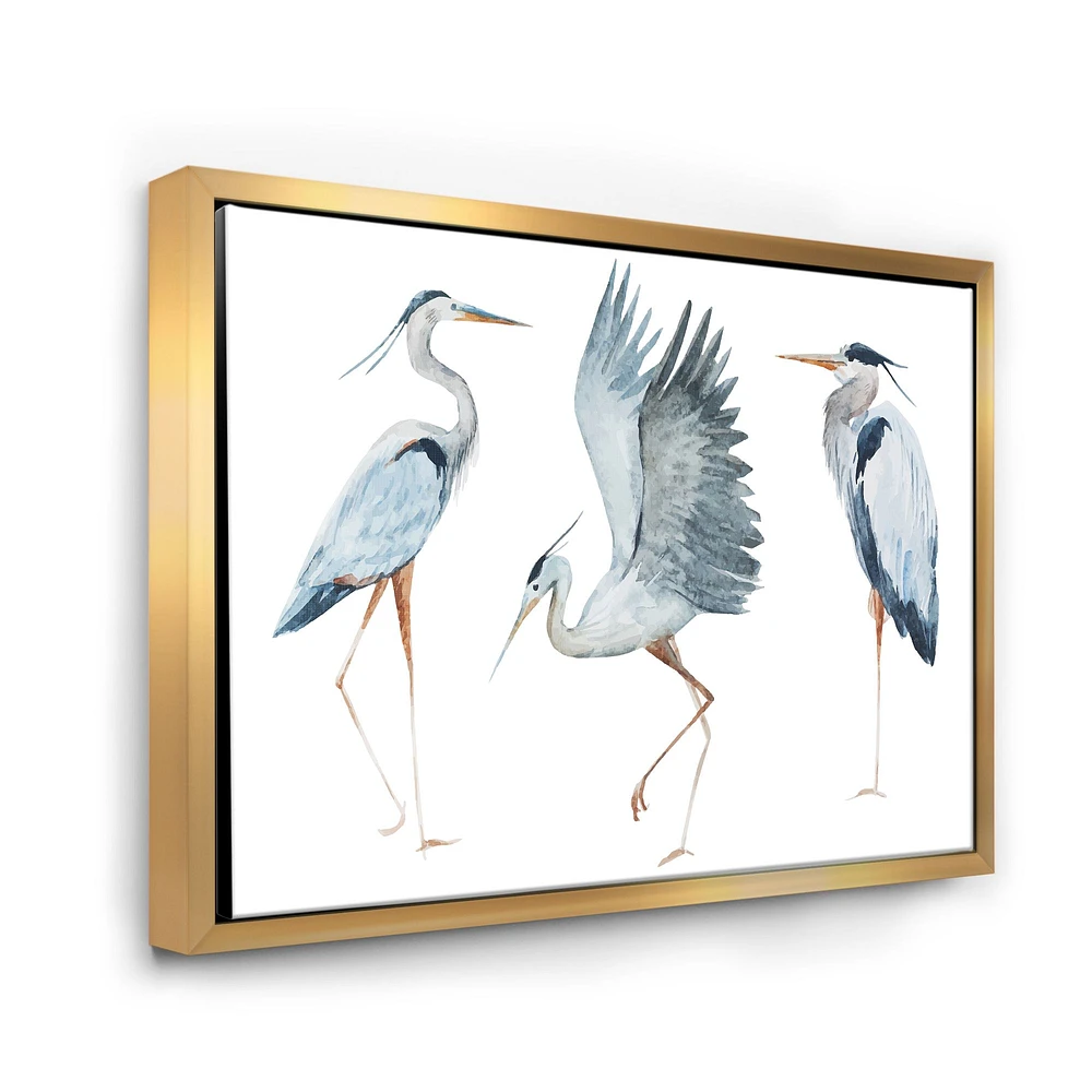 Toile « Heron Birds II