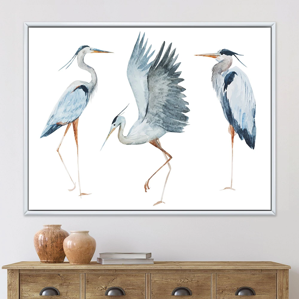 Toile « Heron Birds II