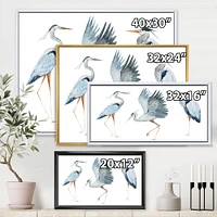 Toile « Heron Birds II