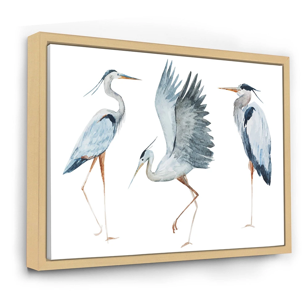 Toile « Heron Birds II