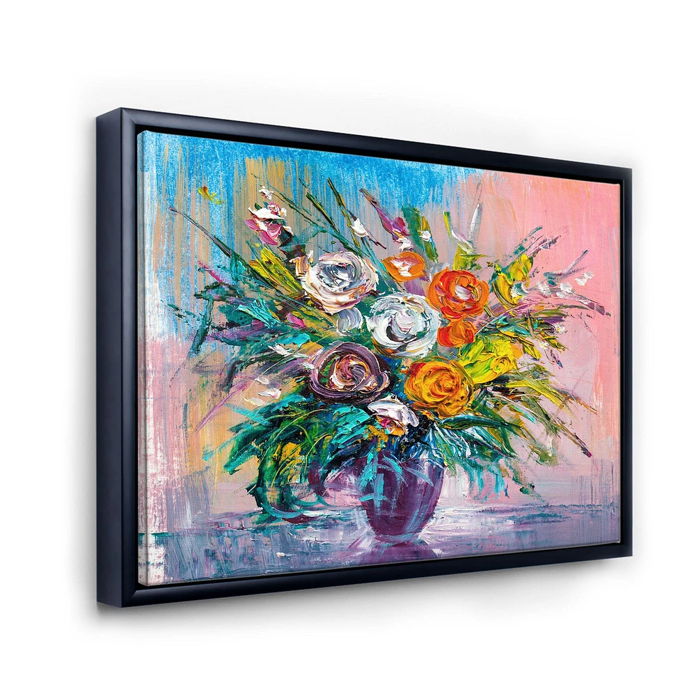 Bouquet of VIbrant Flowers  Wall Art