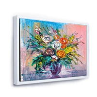 Bouquet of VIbrant Flowers  Wall Art