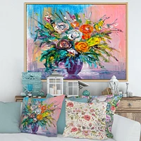 Bouquet of VIbrant Flowers  Wall Art