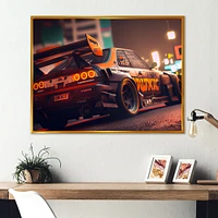 Tunning Car Drifting Tokyo V Wall Art