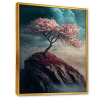 Mountain Top Cherry Blossom IV Wall Art