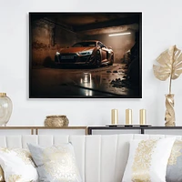 R 8 Exotic Car Photography Wall Art