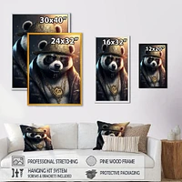 Panda Gangster NYC I Wall Art