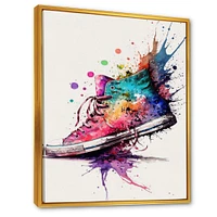 Multicolor Sneaker Shoe I Wall Art