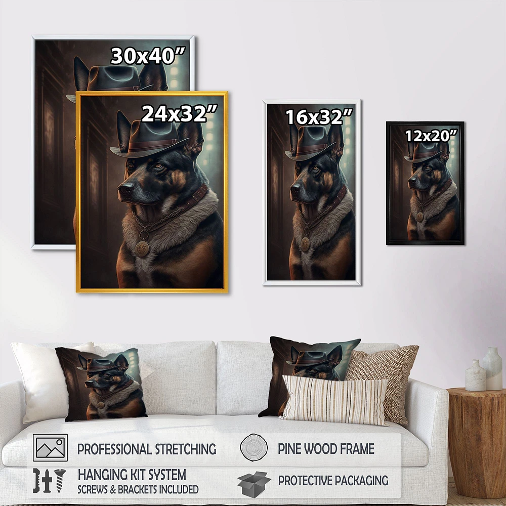 Mafia Dog V Wall Art