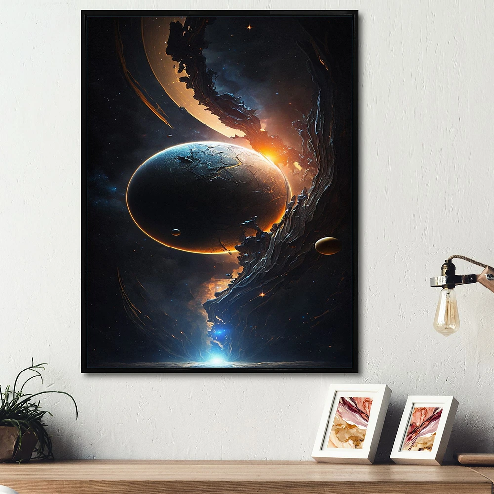 Deep Planet Eclipse V Wall Art