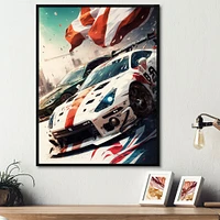 Tokyo Japan Driving Car IV Wall Art