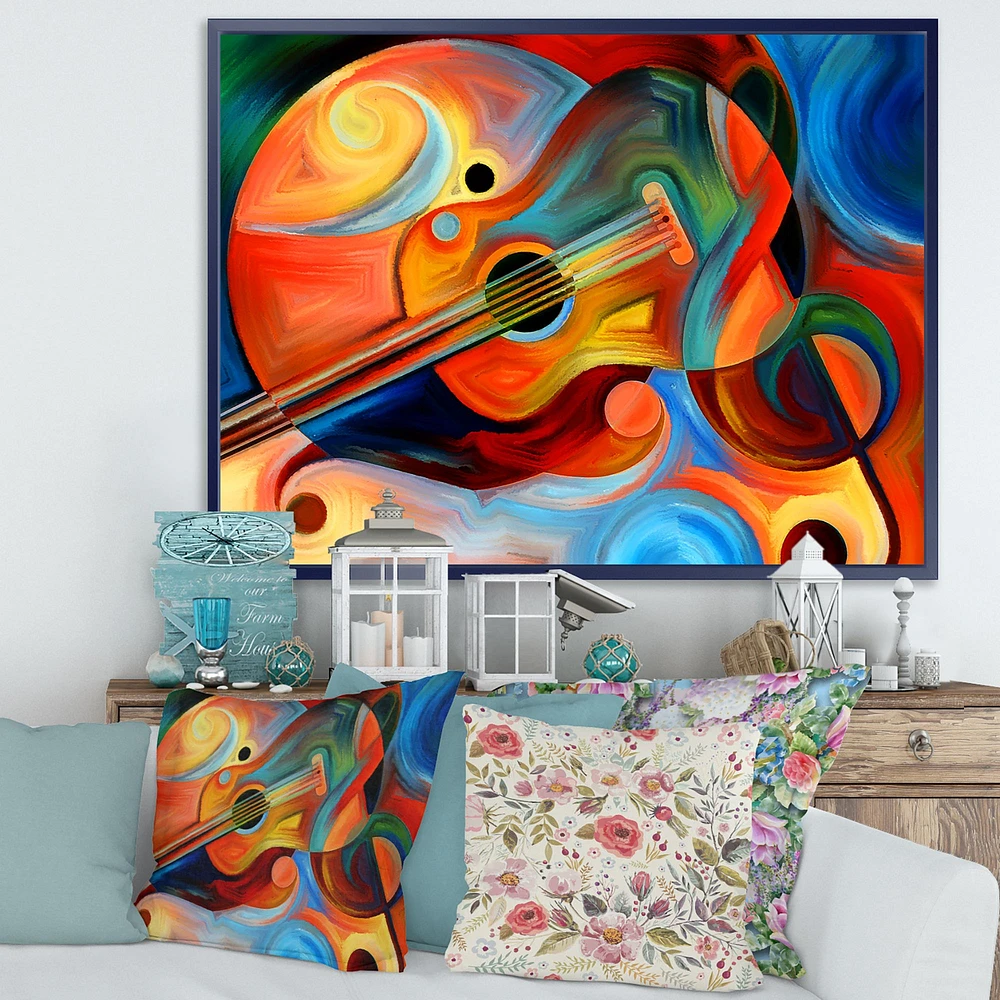 Music and Rhythm  Canvas Art Print