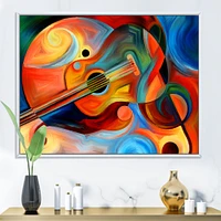 Music and Rhythm  Canvas Art Print