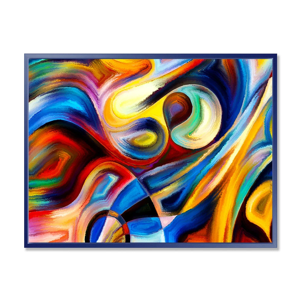 Abstract Music and Rhythm  Canvas Art Print